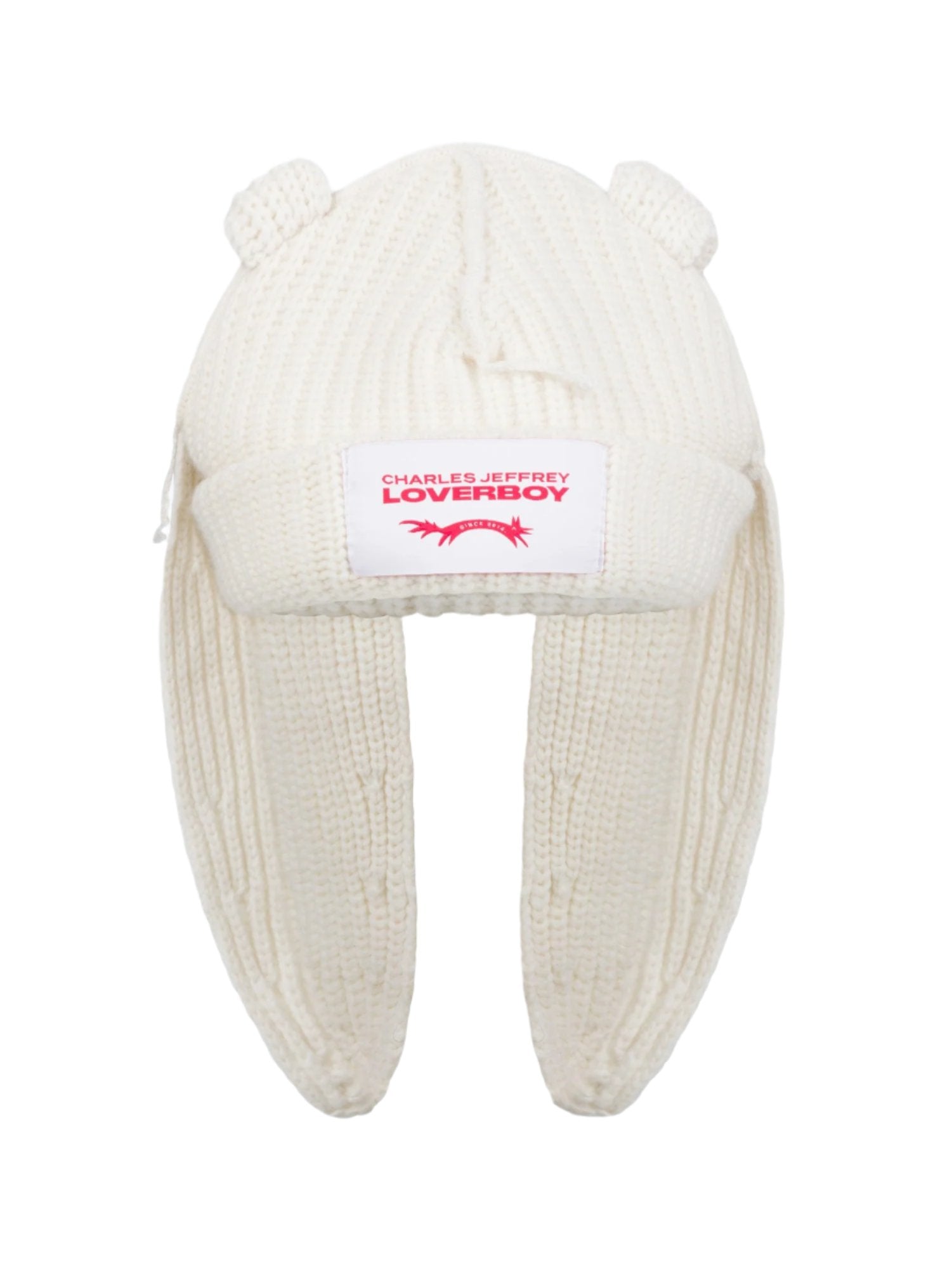 CHARLES JEFFREY LOVERBOY Chunky Rabbit Beanie Ecru – LAW DIVINE