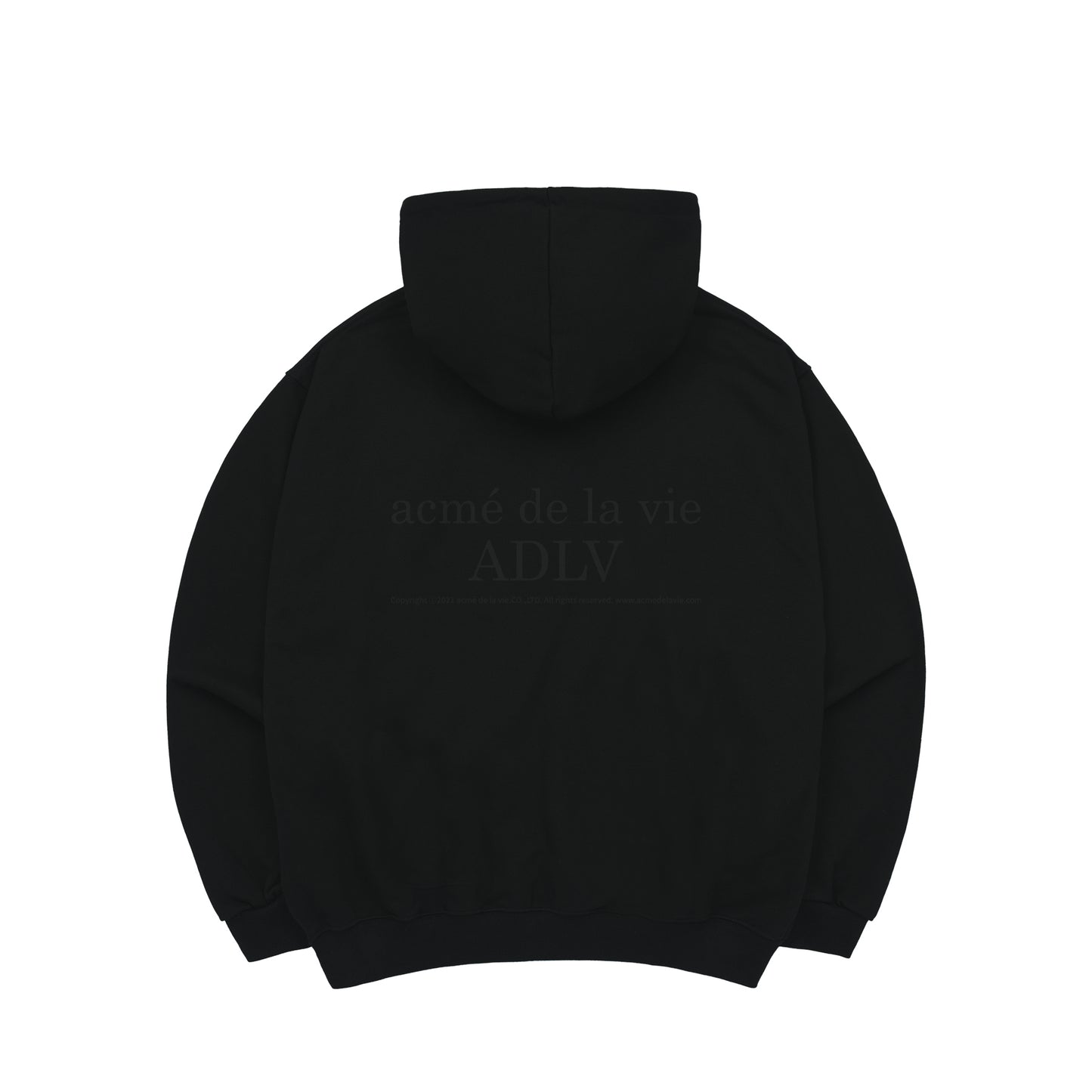 ADLV Clear Bear Hoodie Black