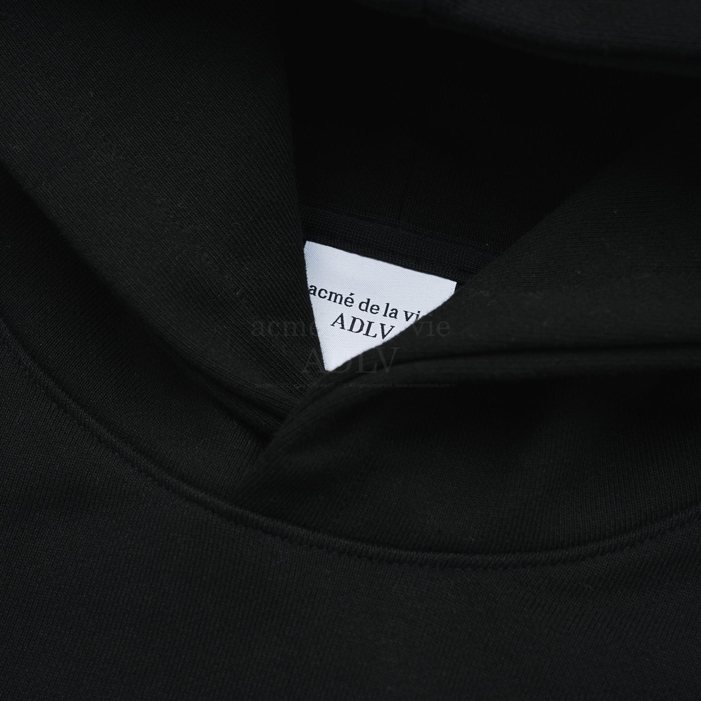 ADLV Clear Bear Hoodie Black