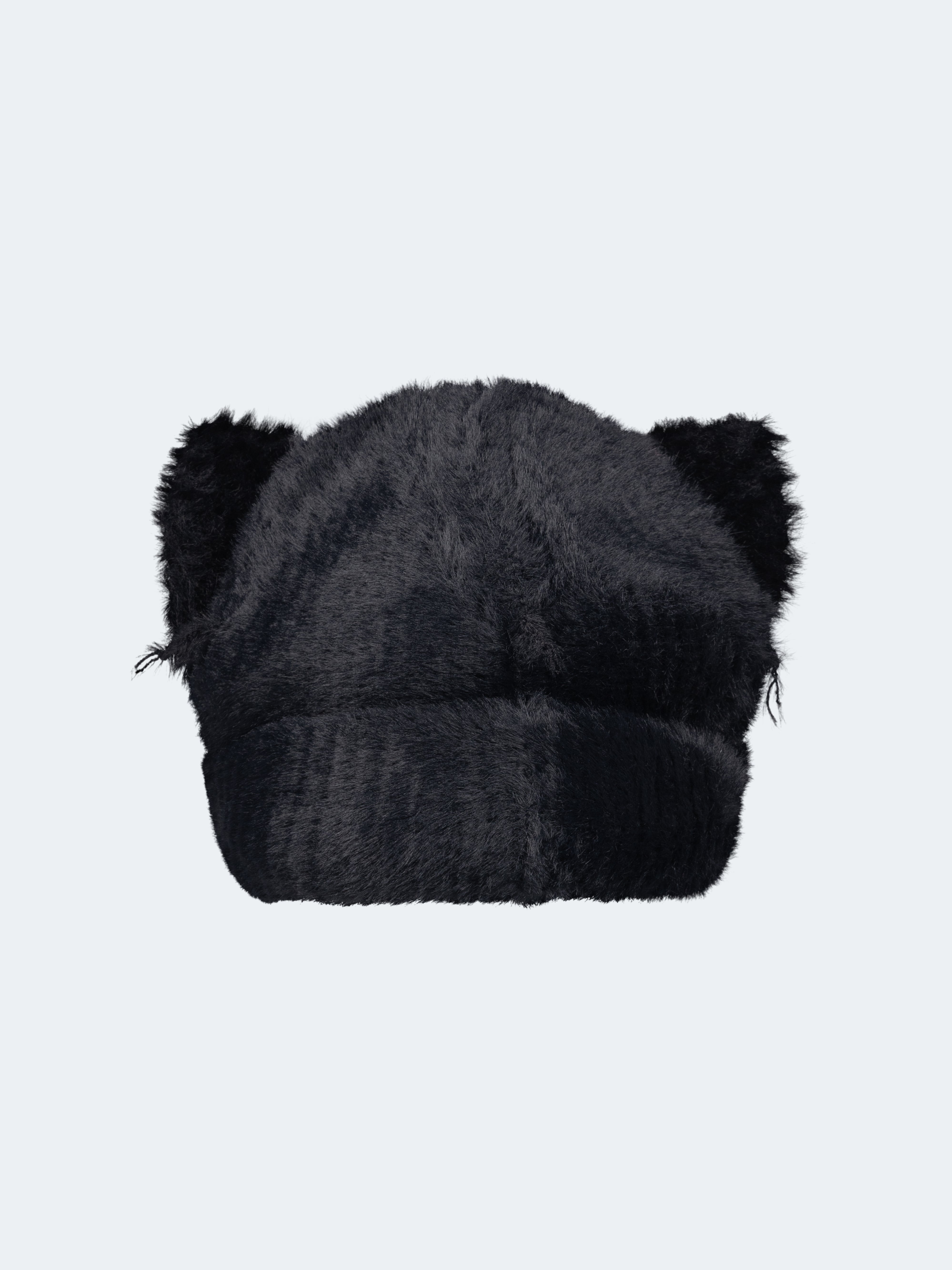 CHARLES JEFFREY LOVERBOY Fluffy Chunky Ears Beanie Black – LAW DIVINE