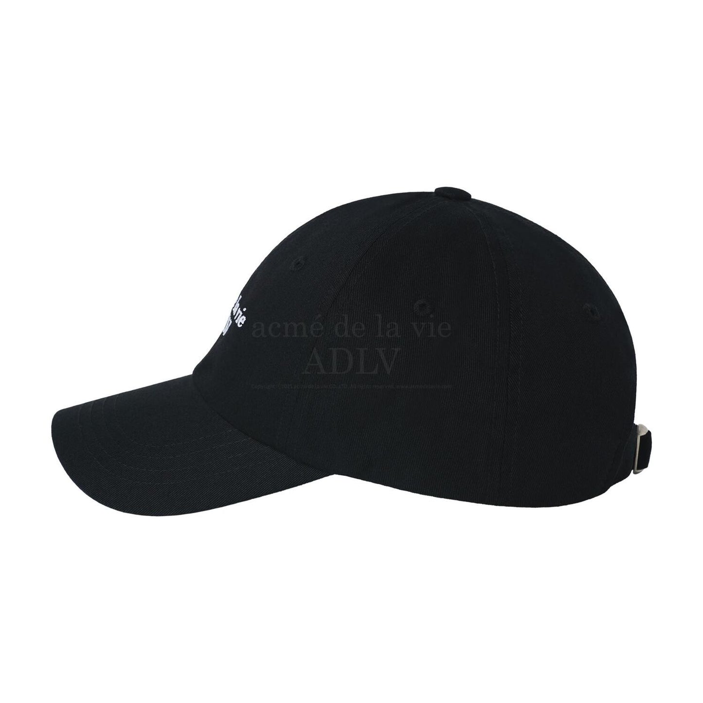 ADLV Basic Small Logo Ball Cap Black