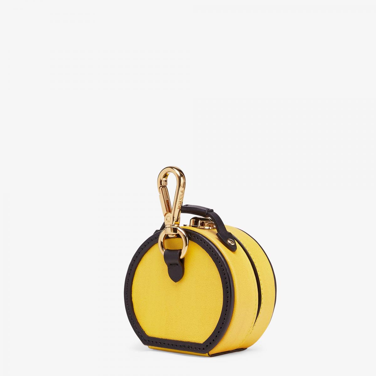 FENDI Yellow Leather Charm