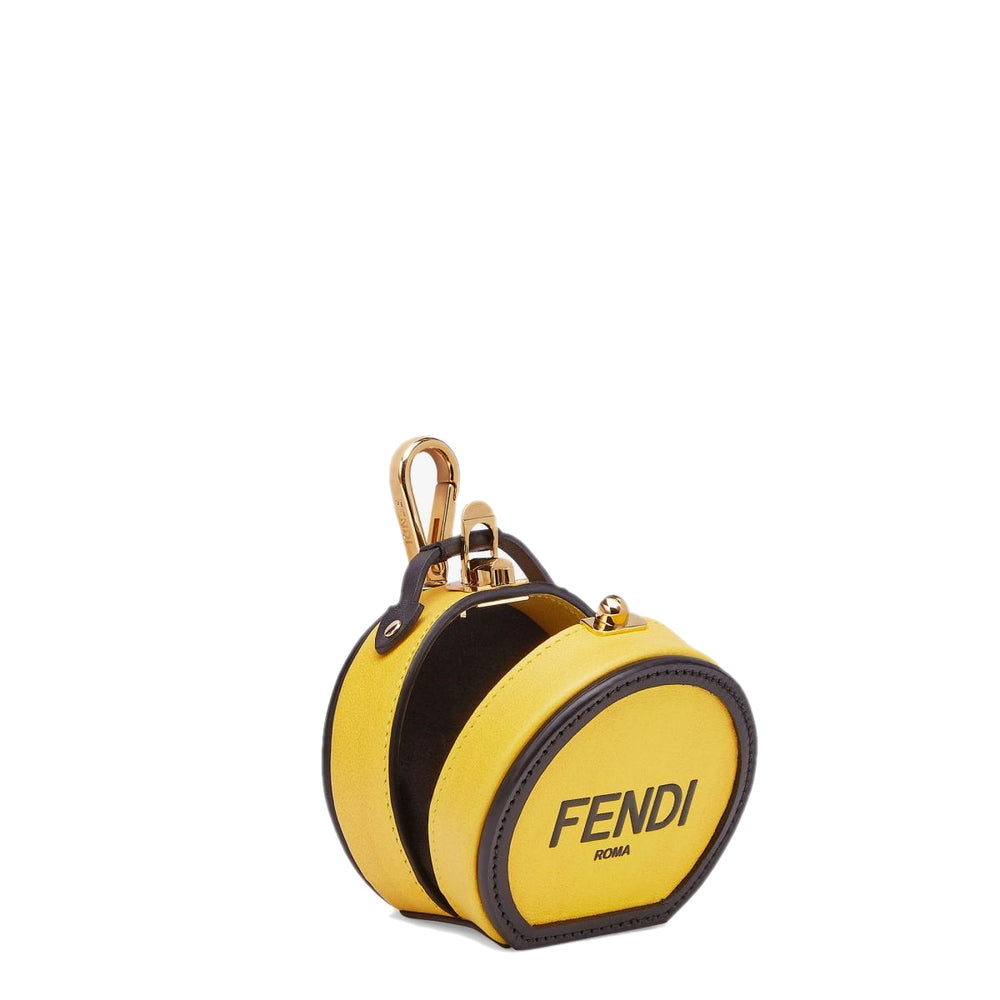 FENDI Yellow Leather Charm
