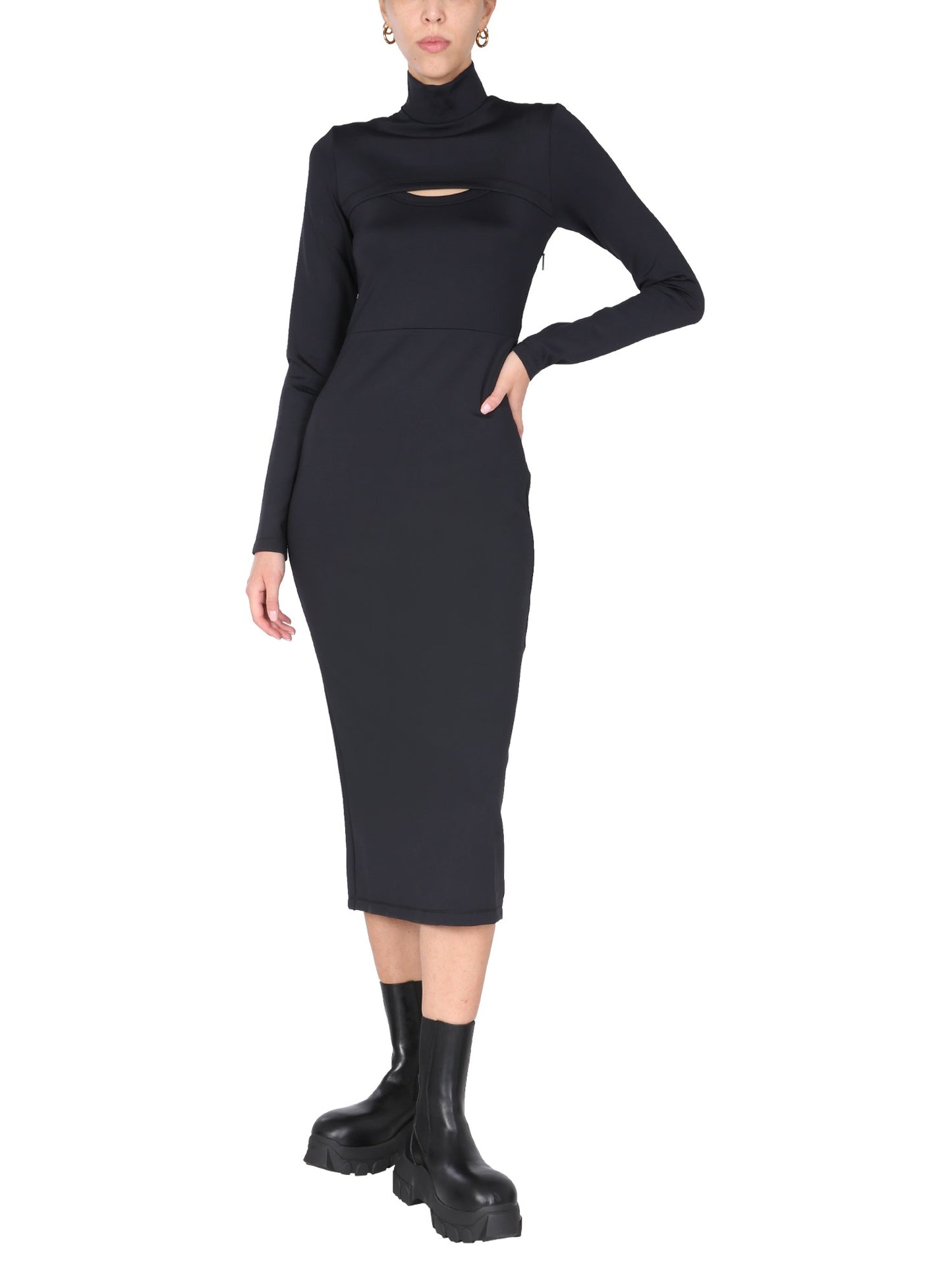 AMBUSH Cut Out Jersey Dress