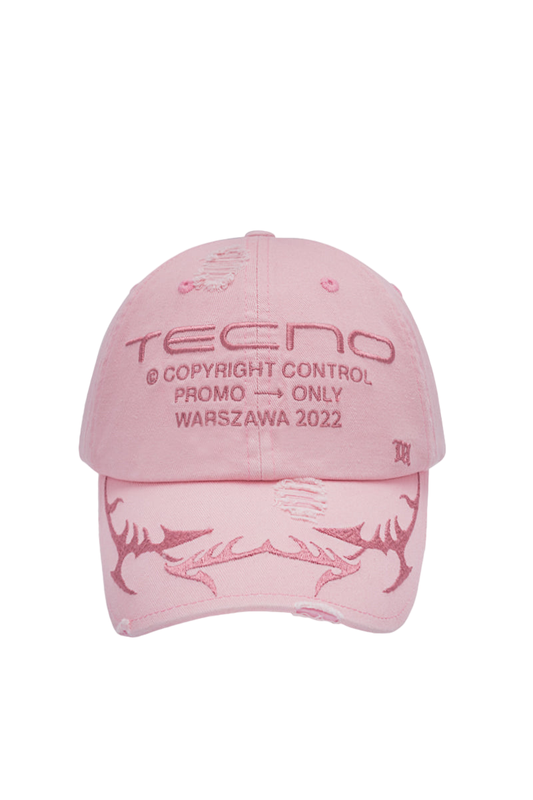 MISBHV Tecno Cap Washed Bubblegum