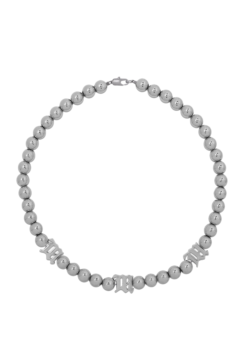 MISBHV Ball Chain Necklace Grey