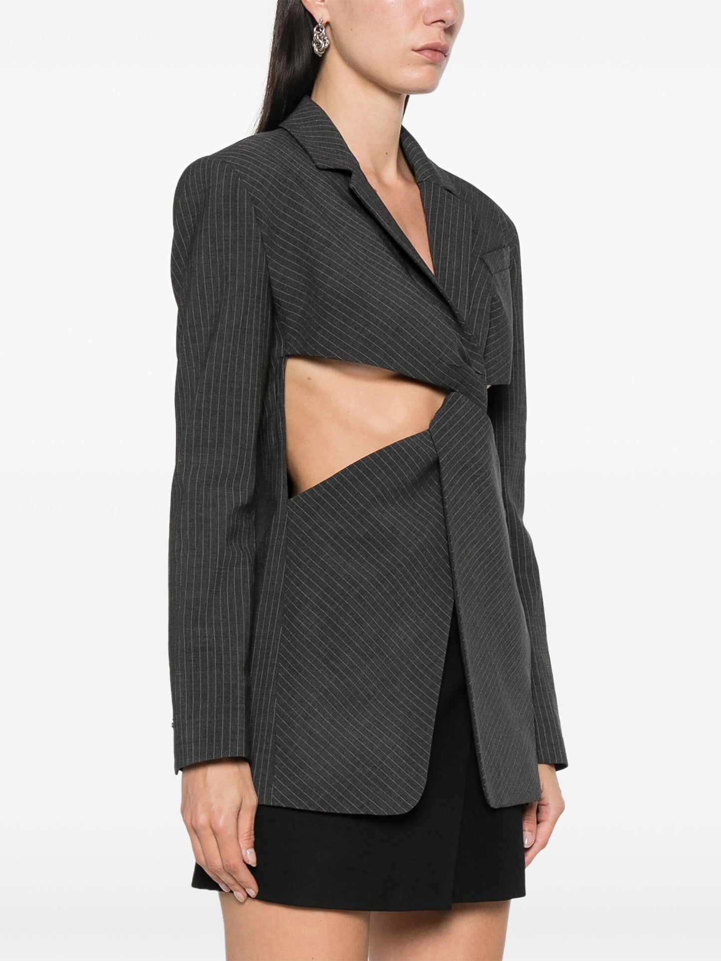 COPERNI Pinstriped Twisted Blazer