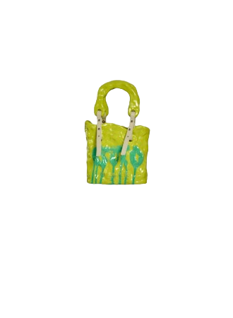 OTTOLINGER Signature Ceramic Bag Acid Green