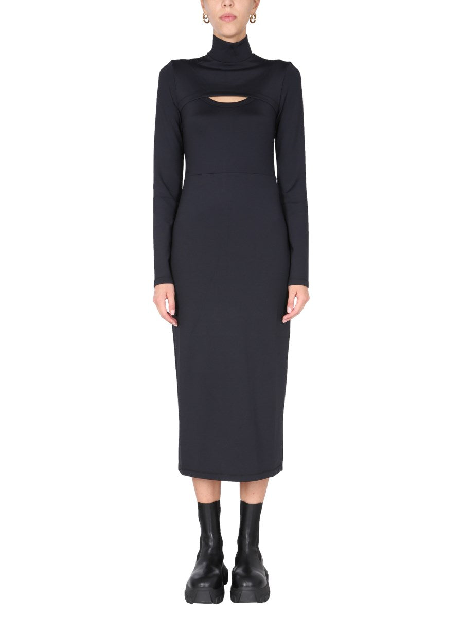 AMBUSH Cut Out Jersey Dress