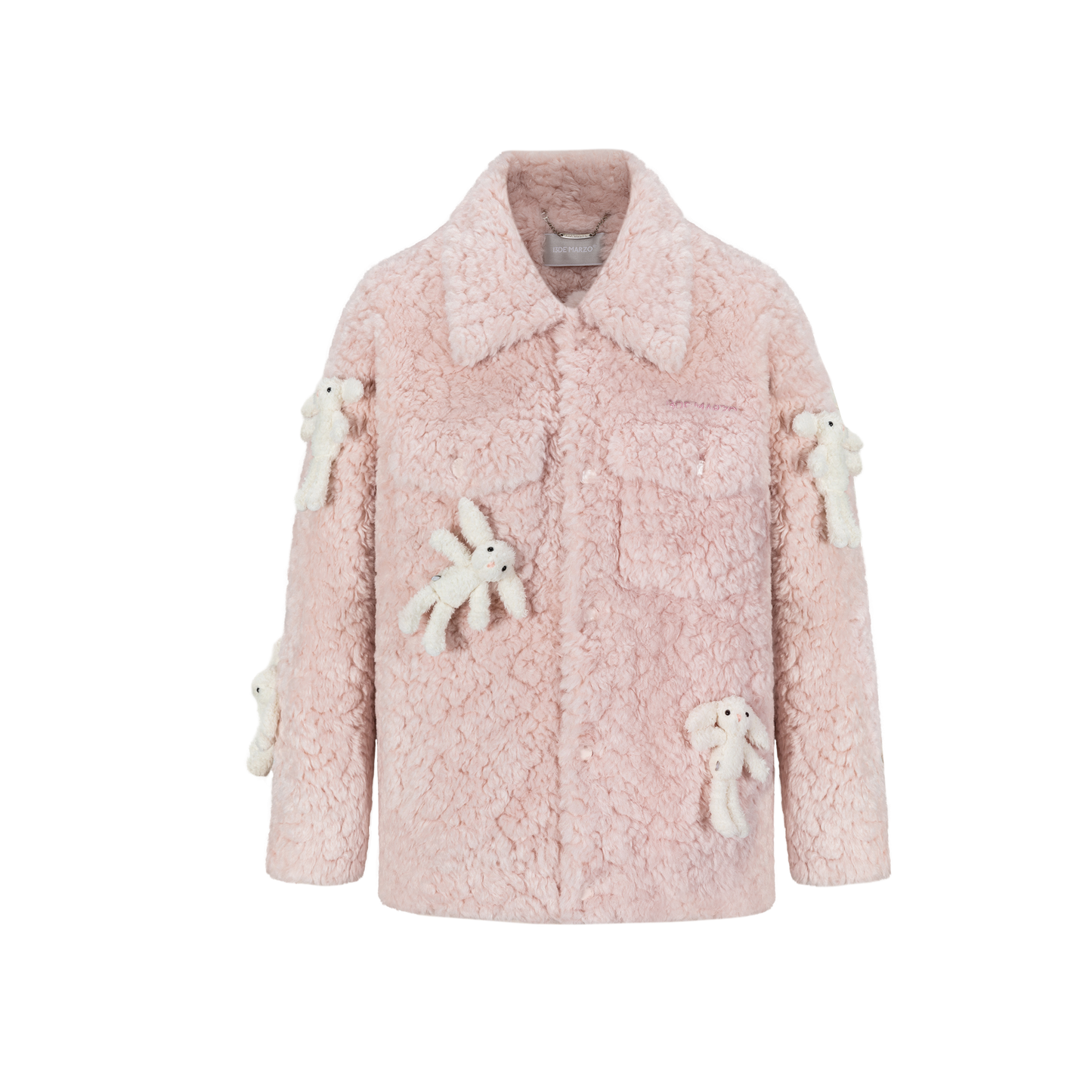 13DE MARZO Doozoo Fleece Jacket Pink