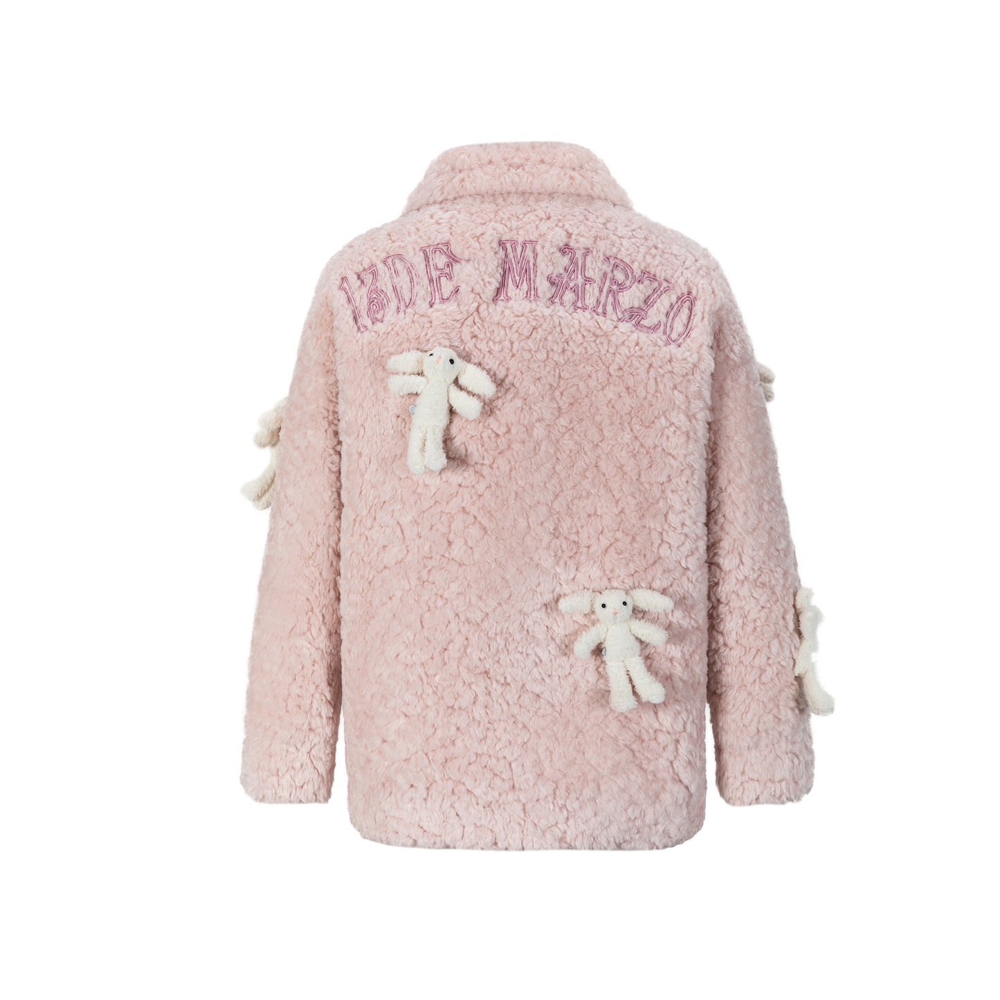 13DE MARZO Doozoo Fleece Jacket Pink