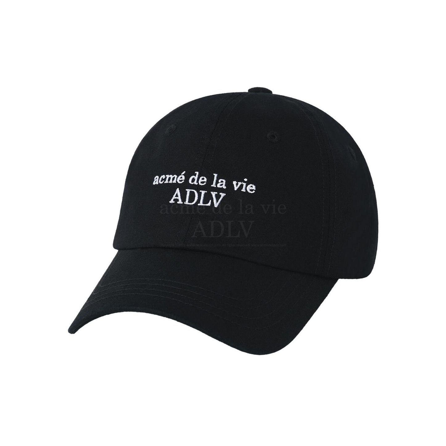 ADLV Basic Small Logo Ball Cap Black