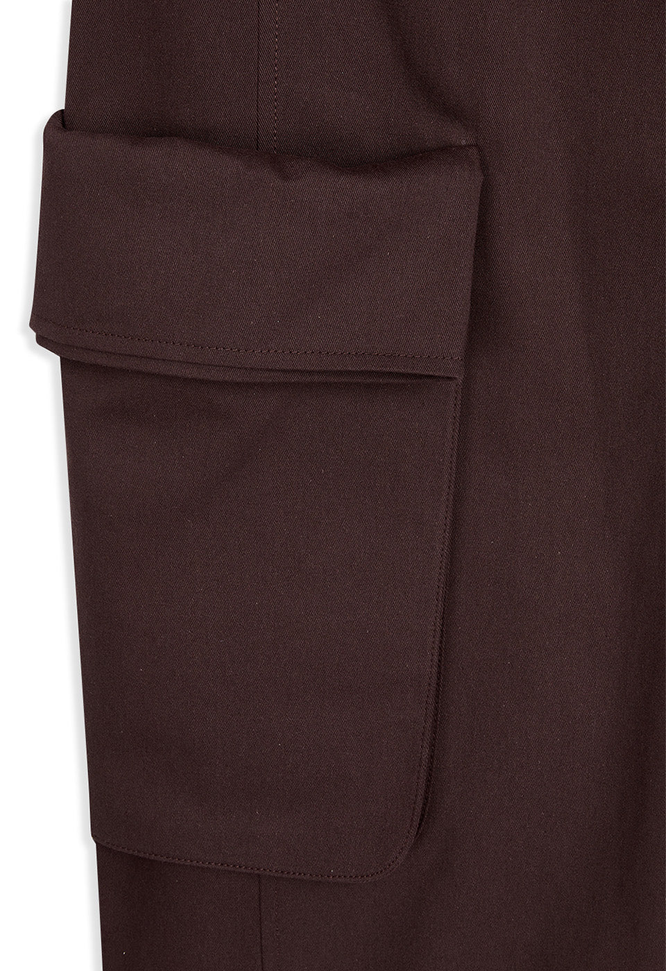 OPEN YY Rolled Waist Cargo Pants Burgundy