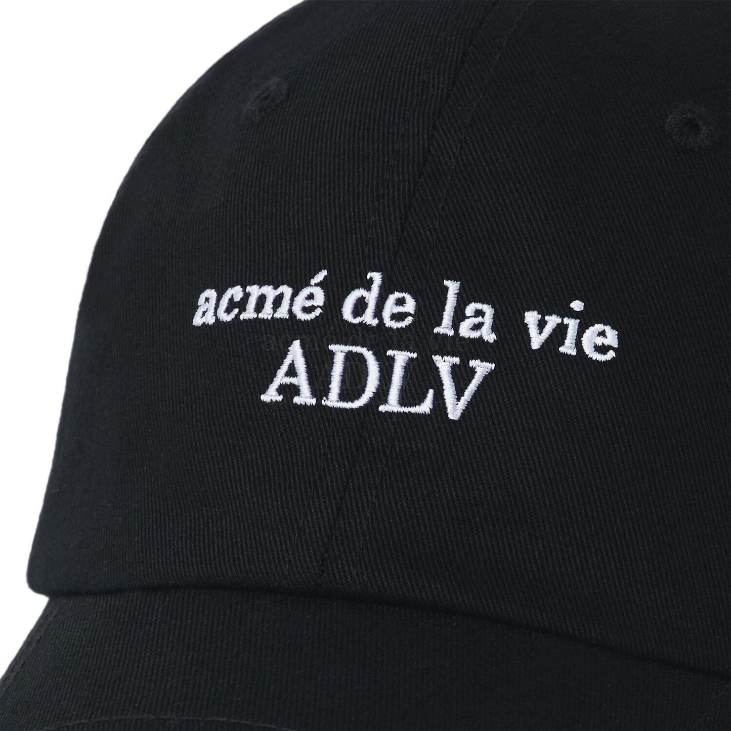 ADLV Basic Small Logo Ball Cap Black