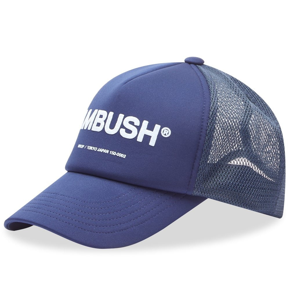 AMBUSH Logo Baseball Cap Blue