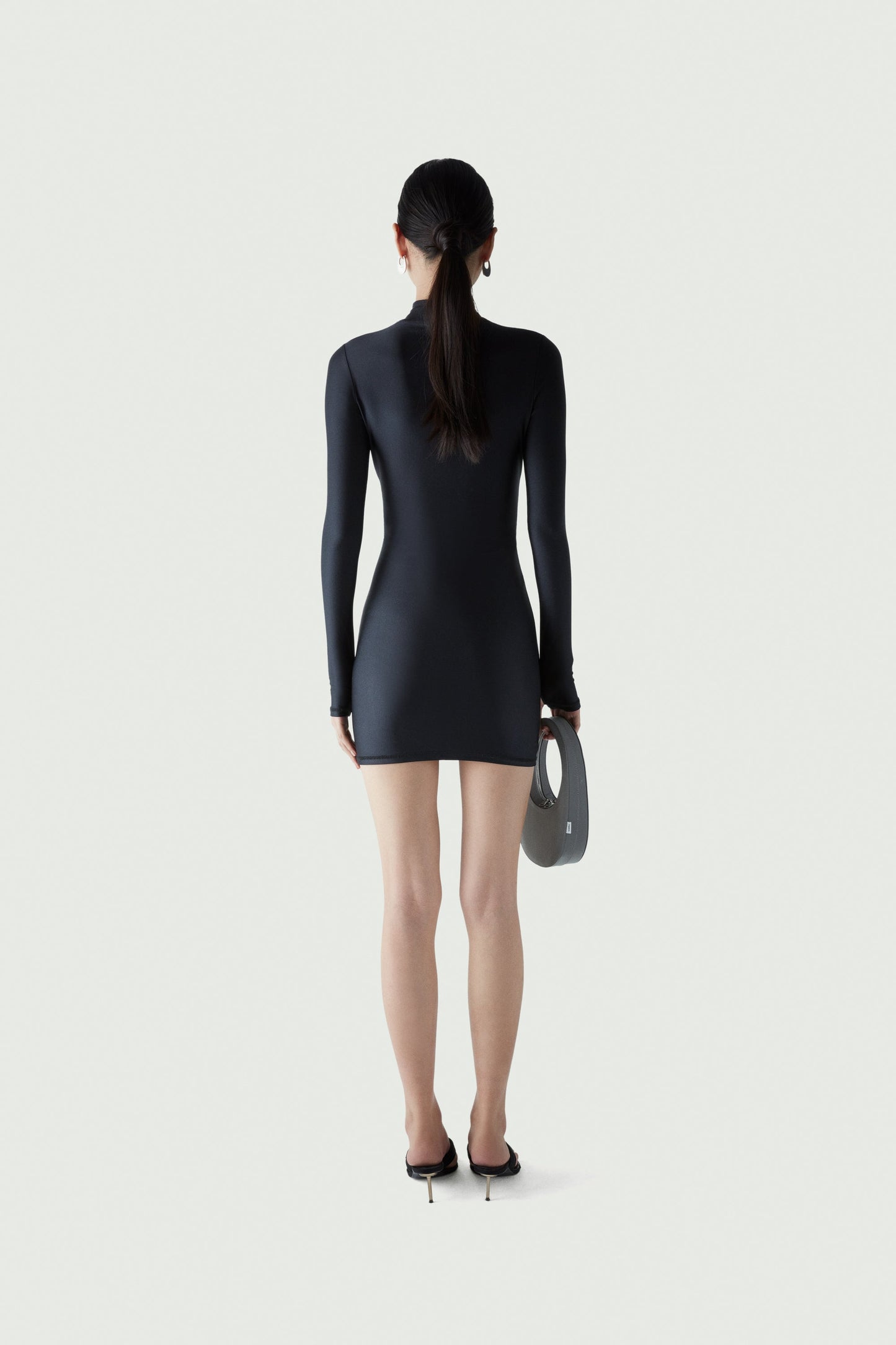 COPERNI High Neck Fitted Mini Dress