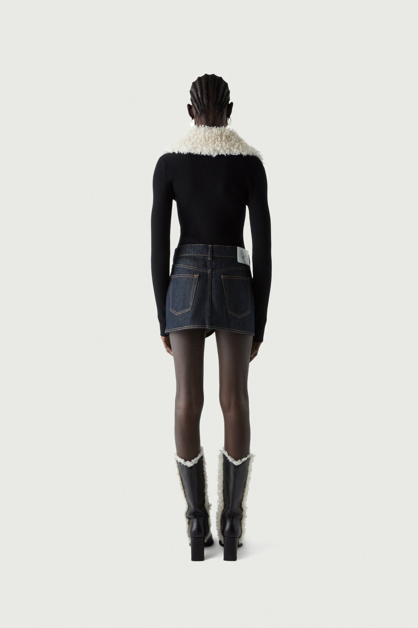 COPERNI Denim Mini Skirt