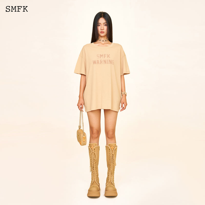 SMFK Compass Cross Stigma Vintage Oversize Tee