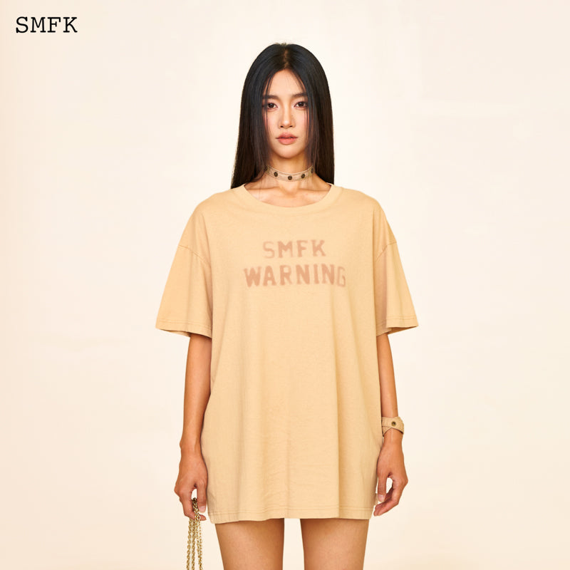 SMFK Compass Cross Stigma Vintage Oversize Tee