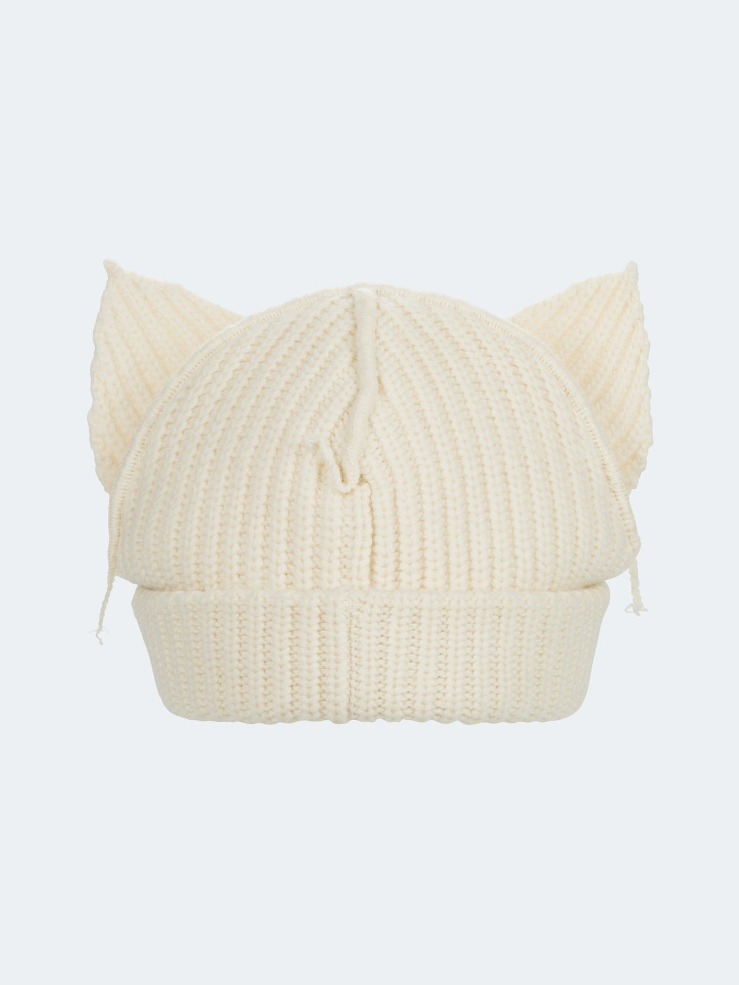 CHARLES JEFFREY LOVERBOY Chunky Ears Beanie Ecru