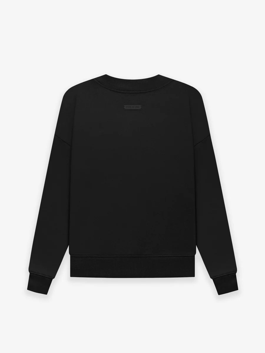 FEAR OF GOD Eternal Fleece Crewneck Black