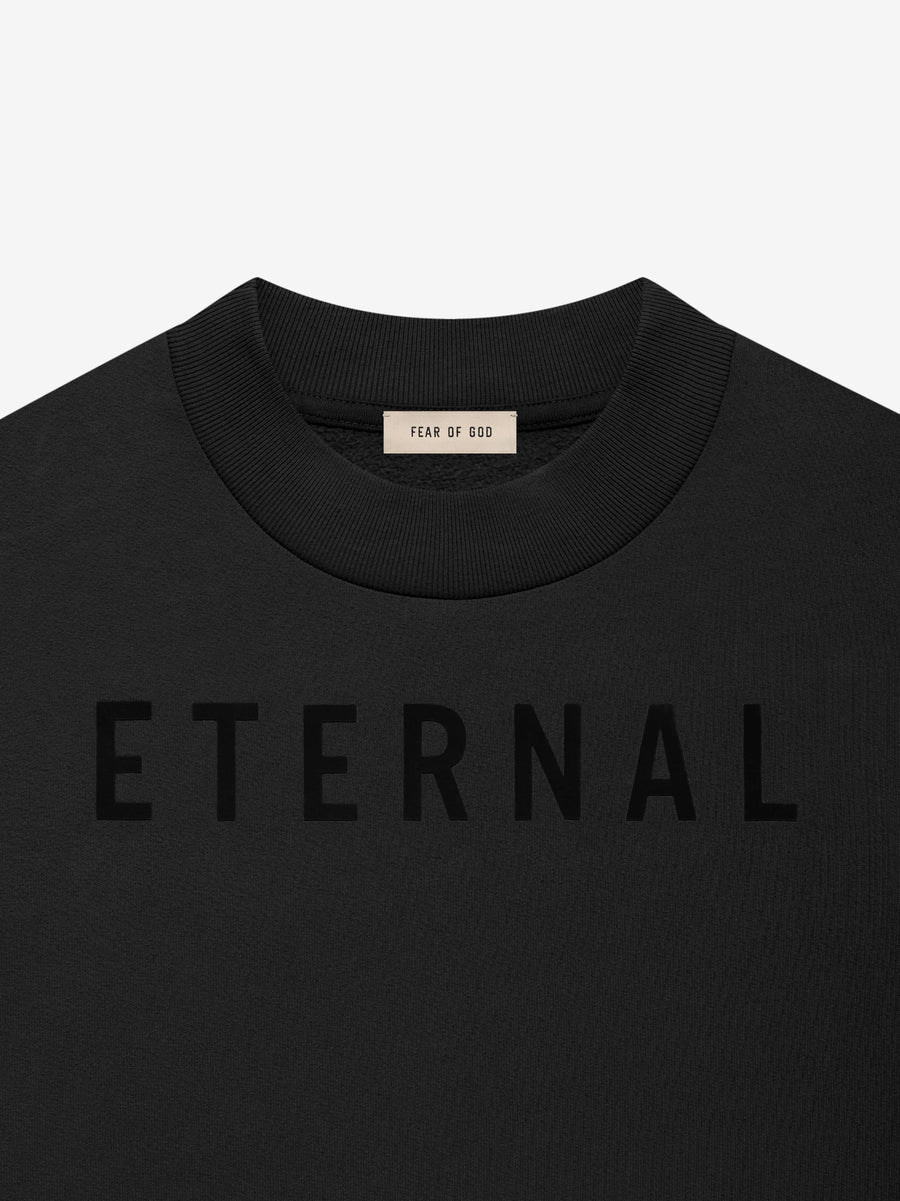 FEAR OF GOD Eternal Fleece Crewneck Black