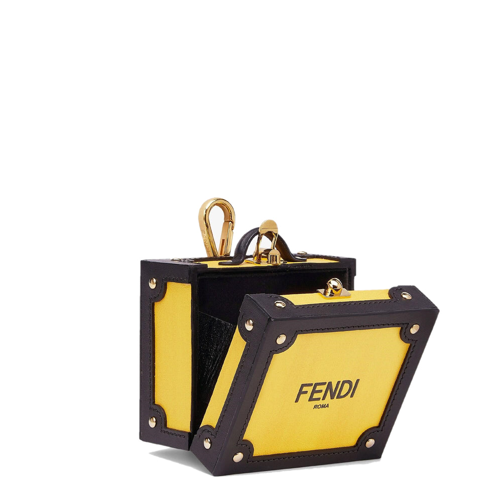 FENDI Yellow Bag Charm