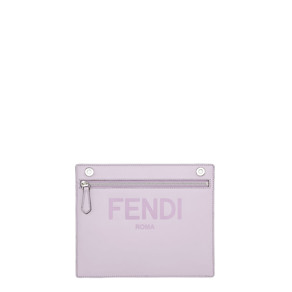 FENDI Lilac Leather Pocket