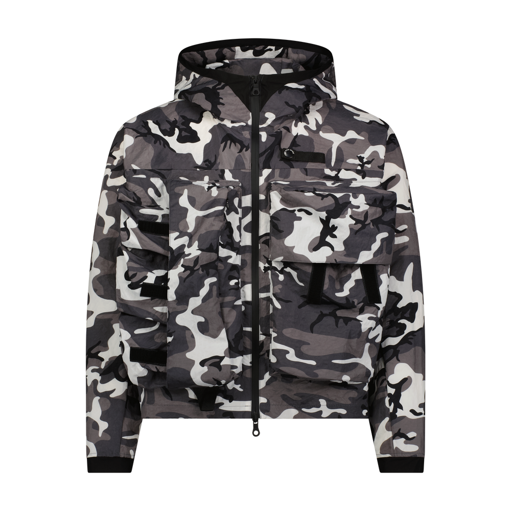 MHRS 3D Pocket Camper Jacket White Camo