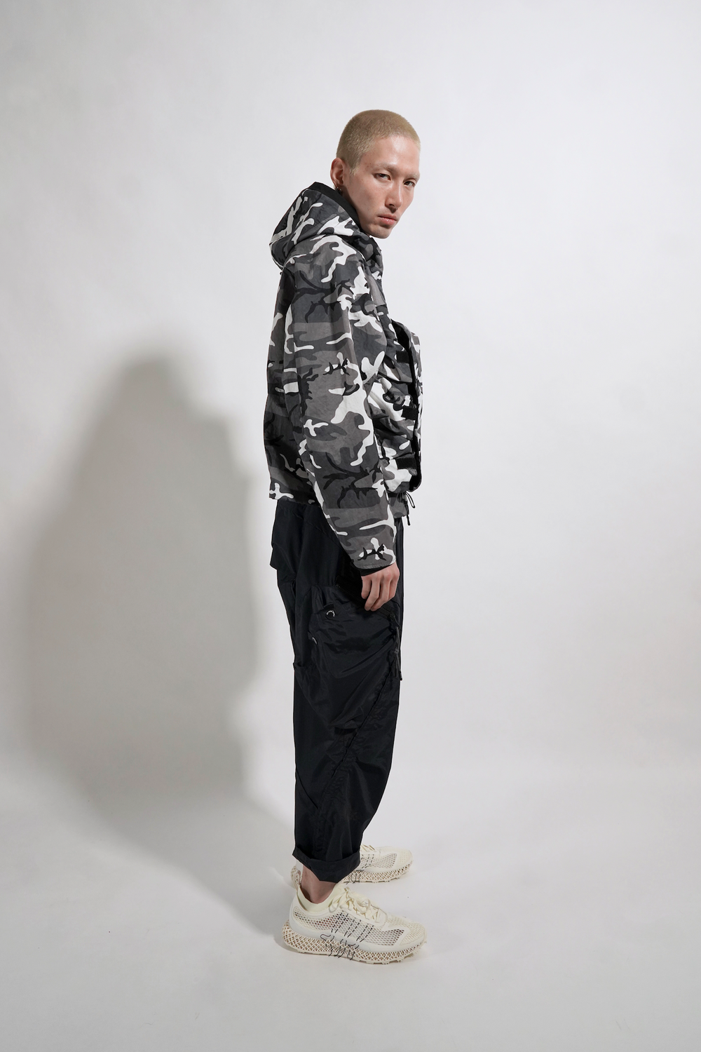 MHRS 3D Pocket Camper Jacket White Camo