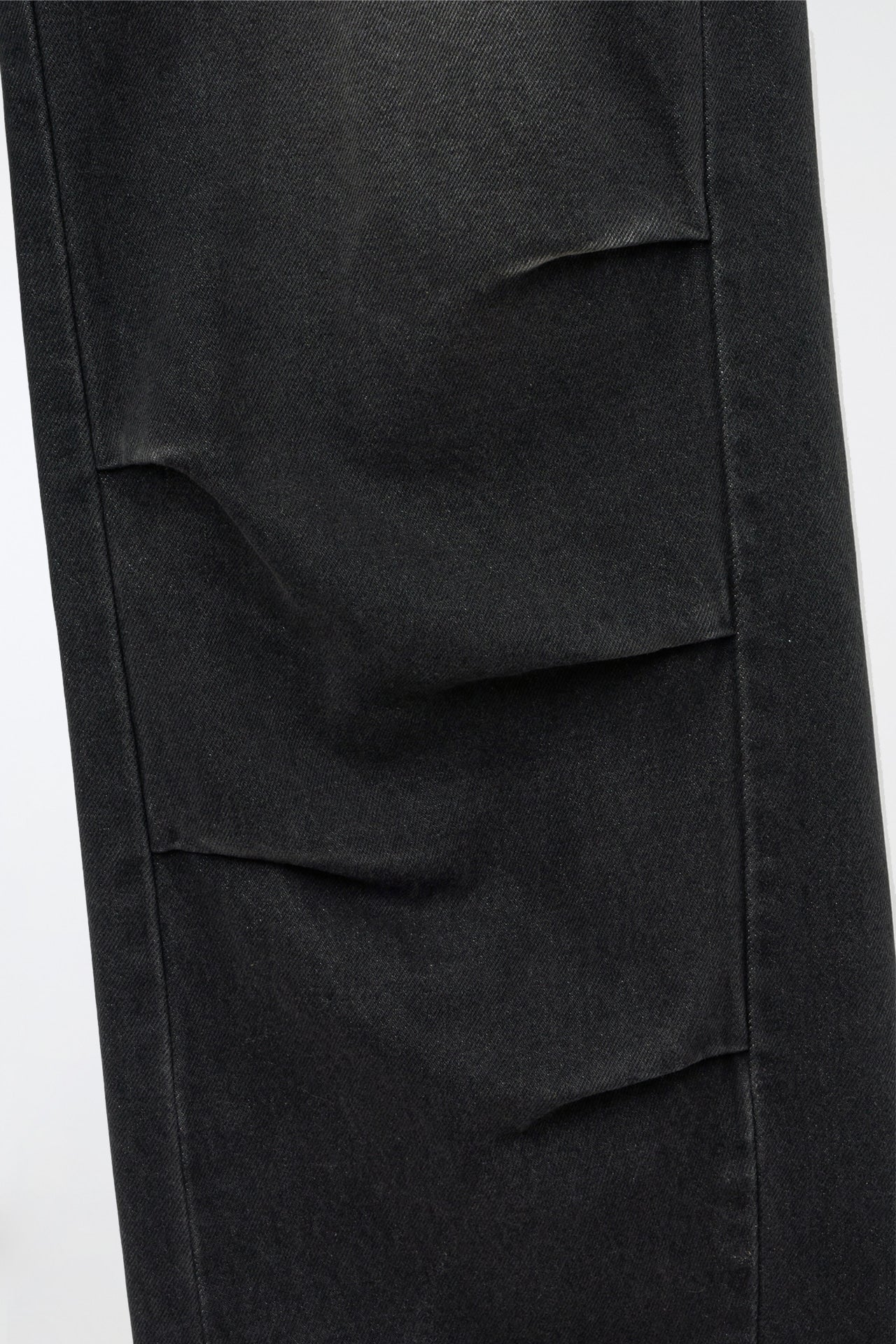 YUSE Carpenter Denim Wide Pants Black