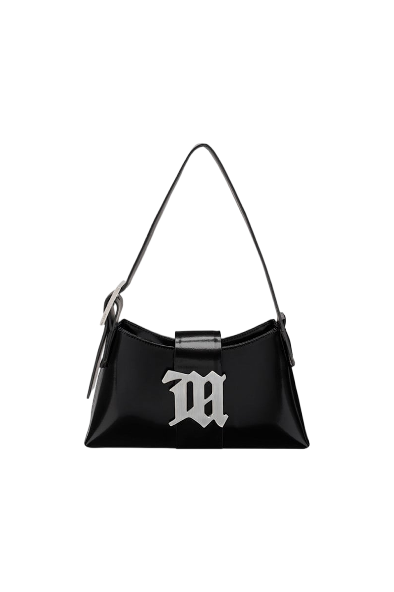 MISBHV Leather Shoulder Bag Mini Black