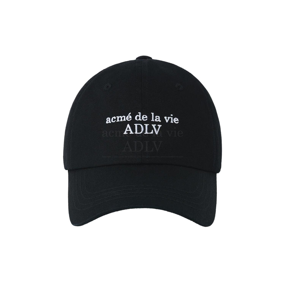 ADLV Basic Small Logo Ball Cap Black