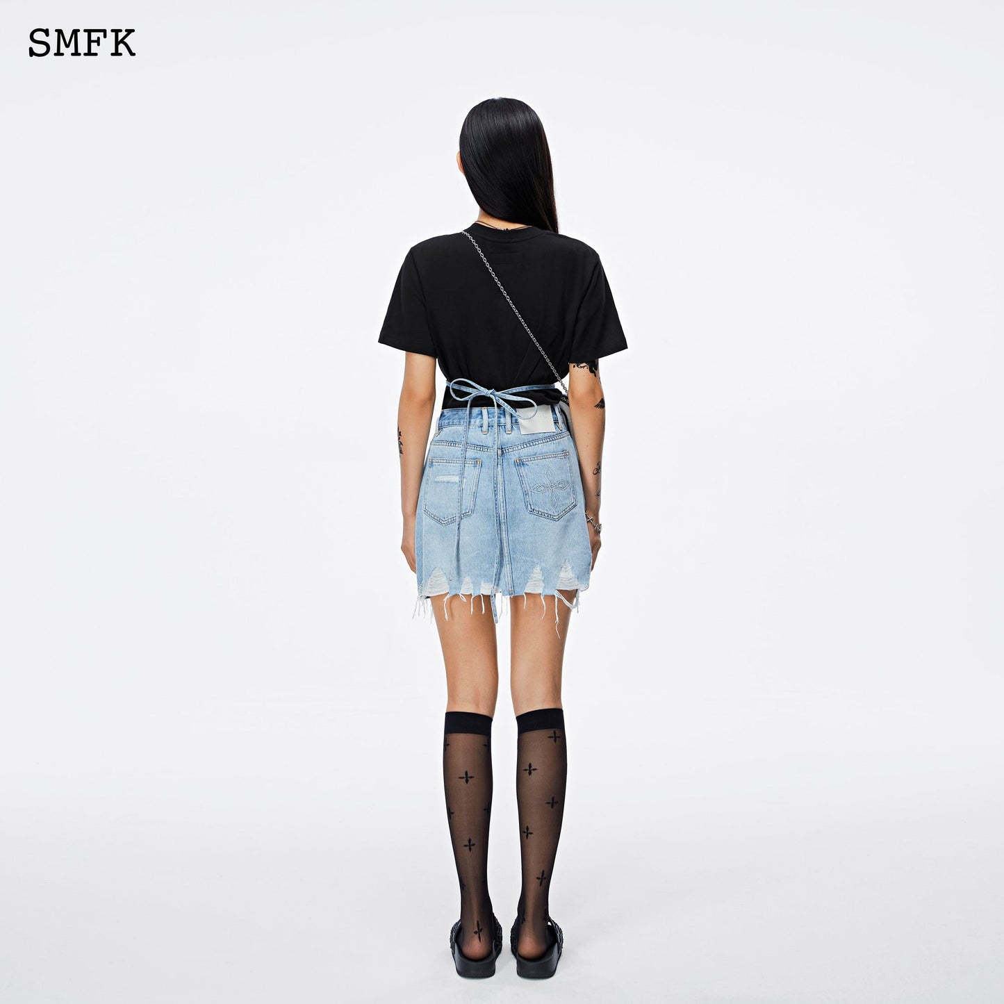 SMFK Black Compass Biker Tee