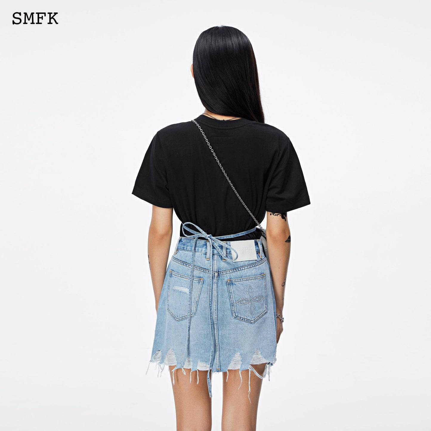 SMFK Black Compass Biker Tee