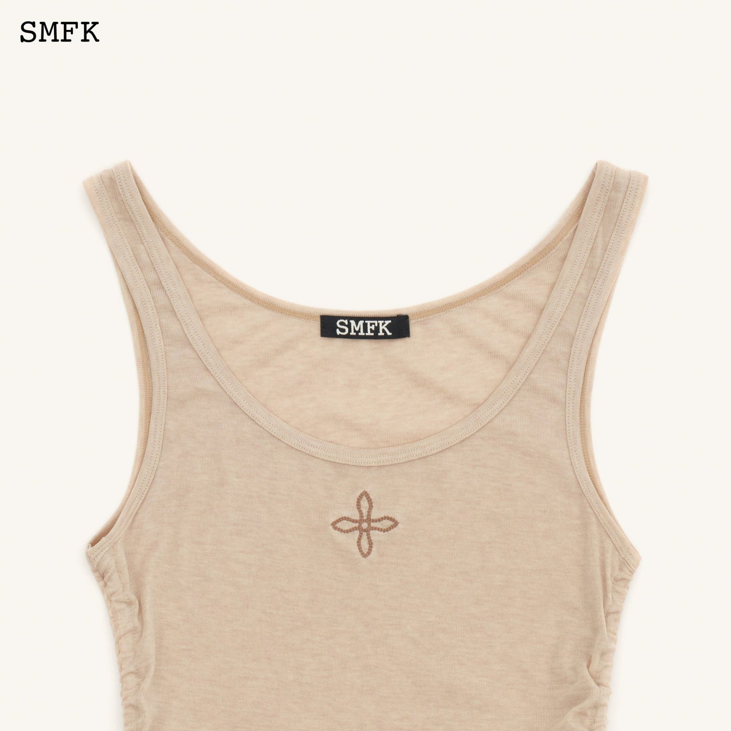 SMFK Compass Classic Shutter Sporty Vest In Blond