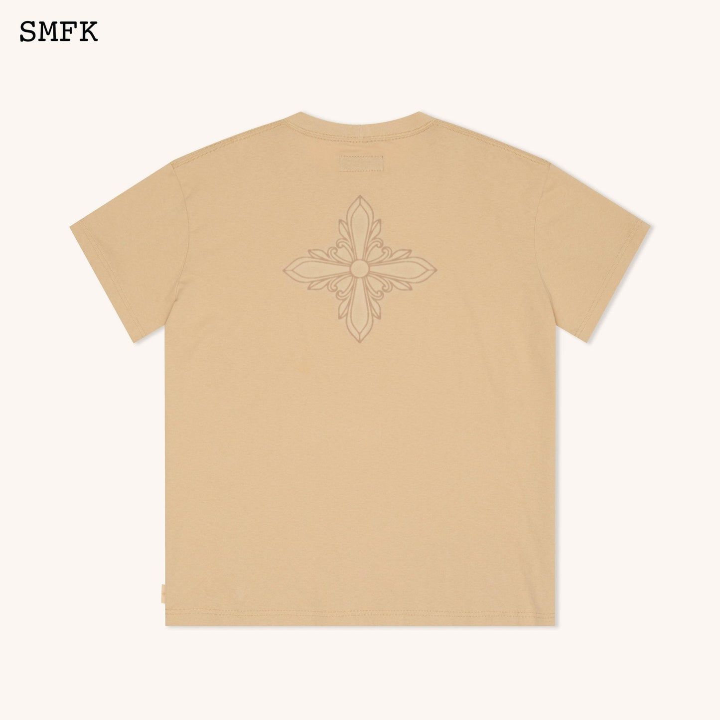 SMFK Compass Cross Stigma Vintage Oversize Tee