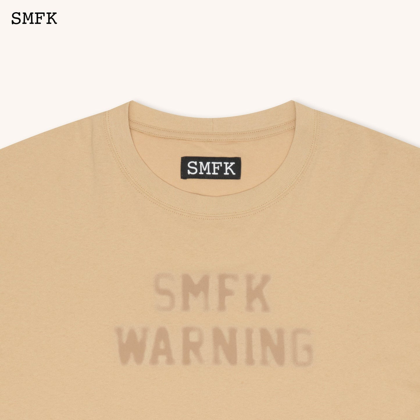 SMFK Compass Cross Stigma Vintage Oversize Tee