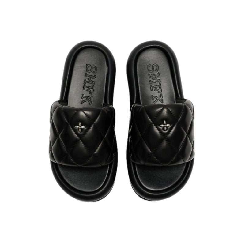 SMFK Compass Dark Bread Shape Slippers