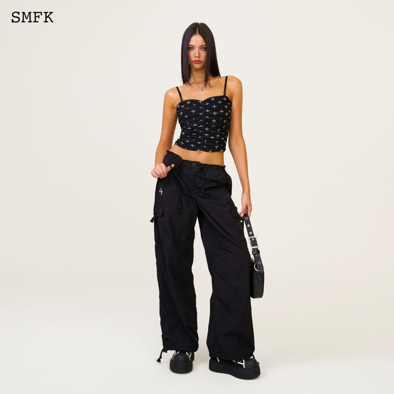 SMFK Compass Garden Saro Vest Top Black