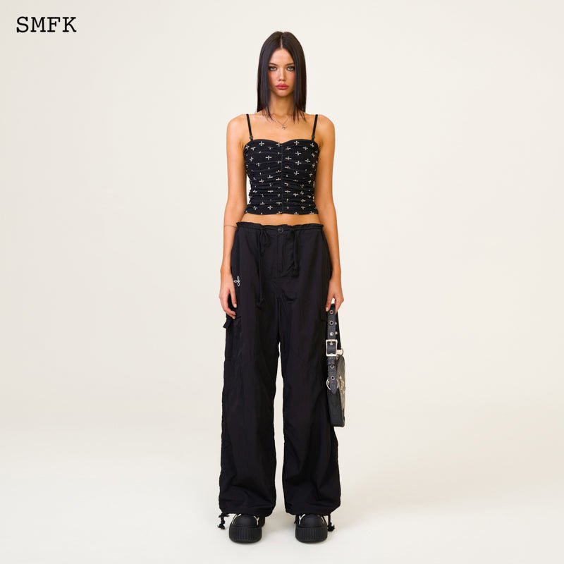 SMFK Compass Garden Saro Vest Top Black