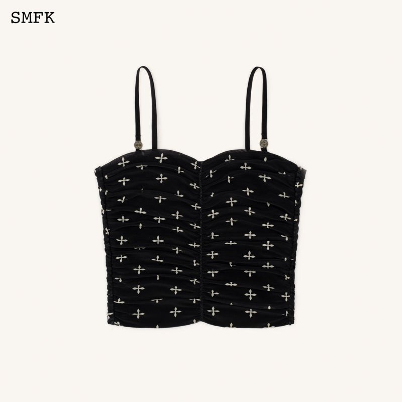 SMFK Compass Garden Saro Vest Top Black