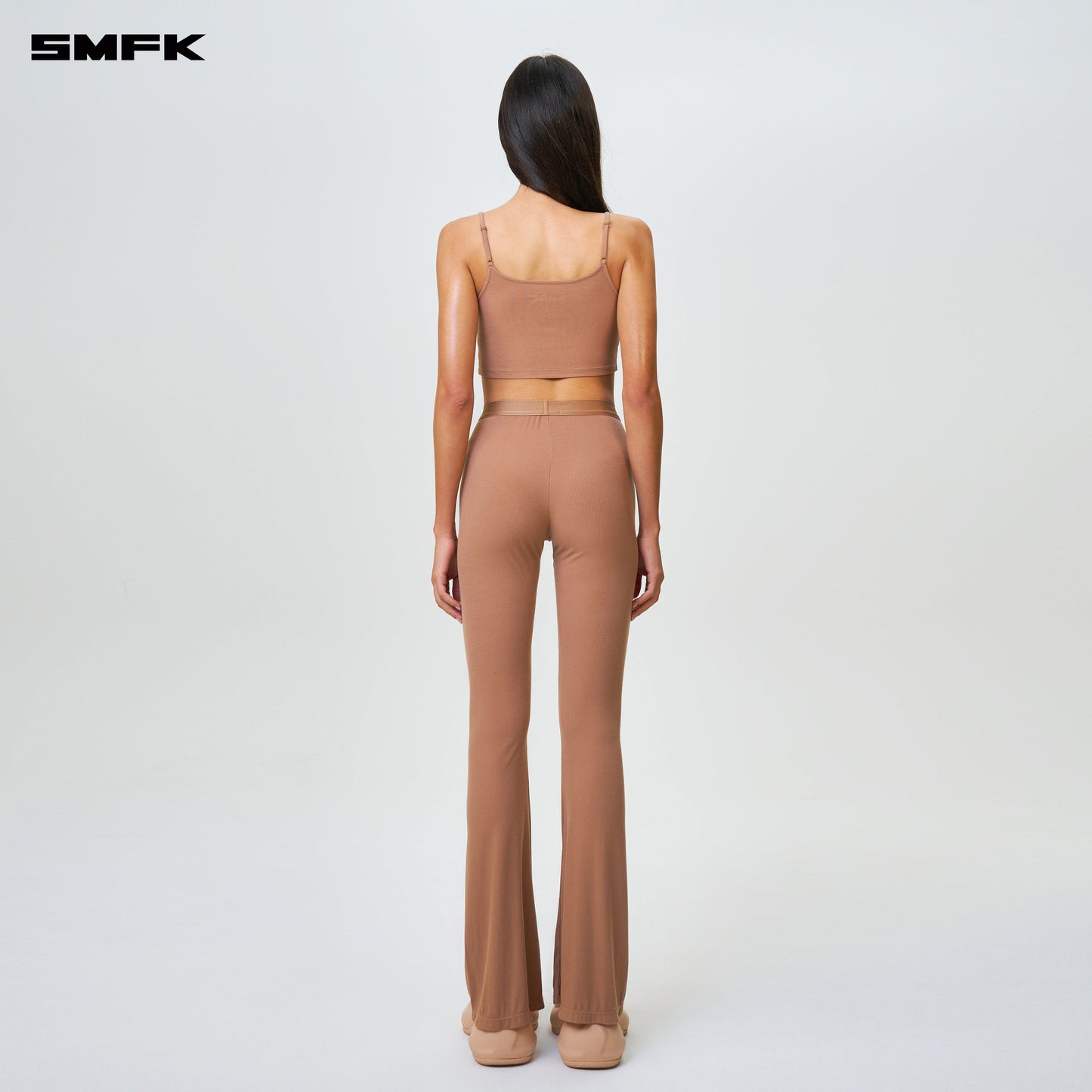 SMFK Compass Hug Ultra-Short Sports Strap Top Nude