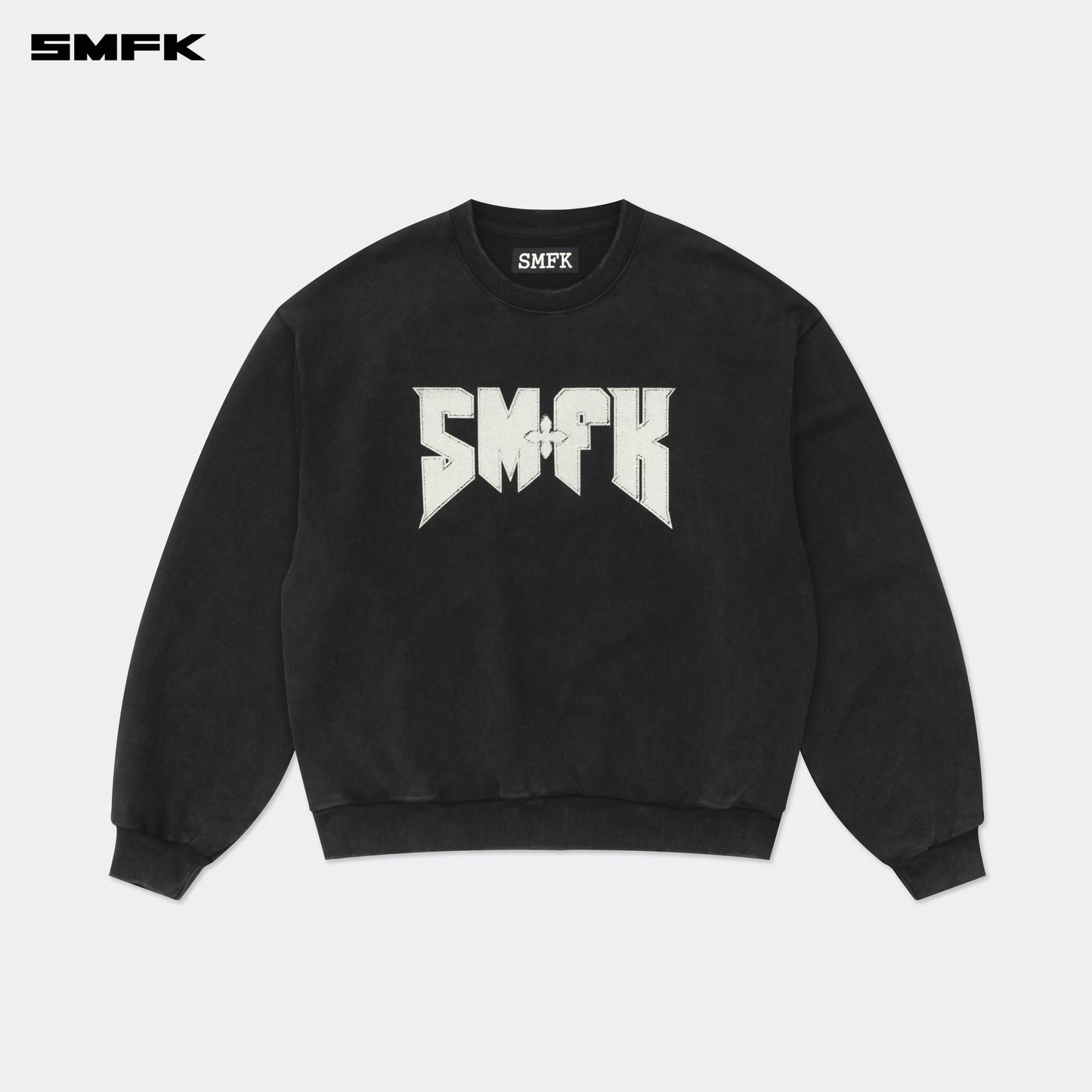 SMFK Compass Metal Rock Retro Loose Sweatshirt