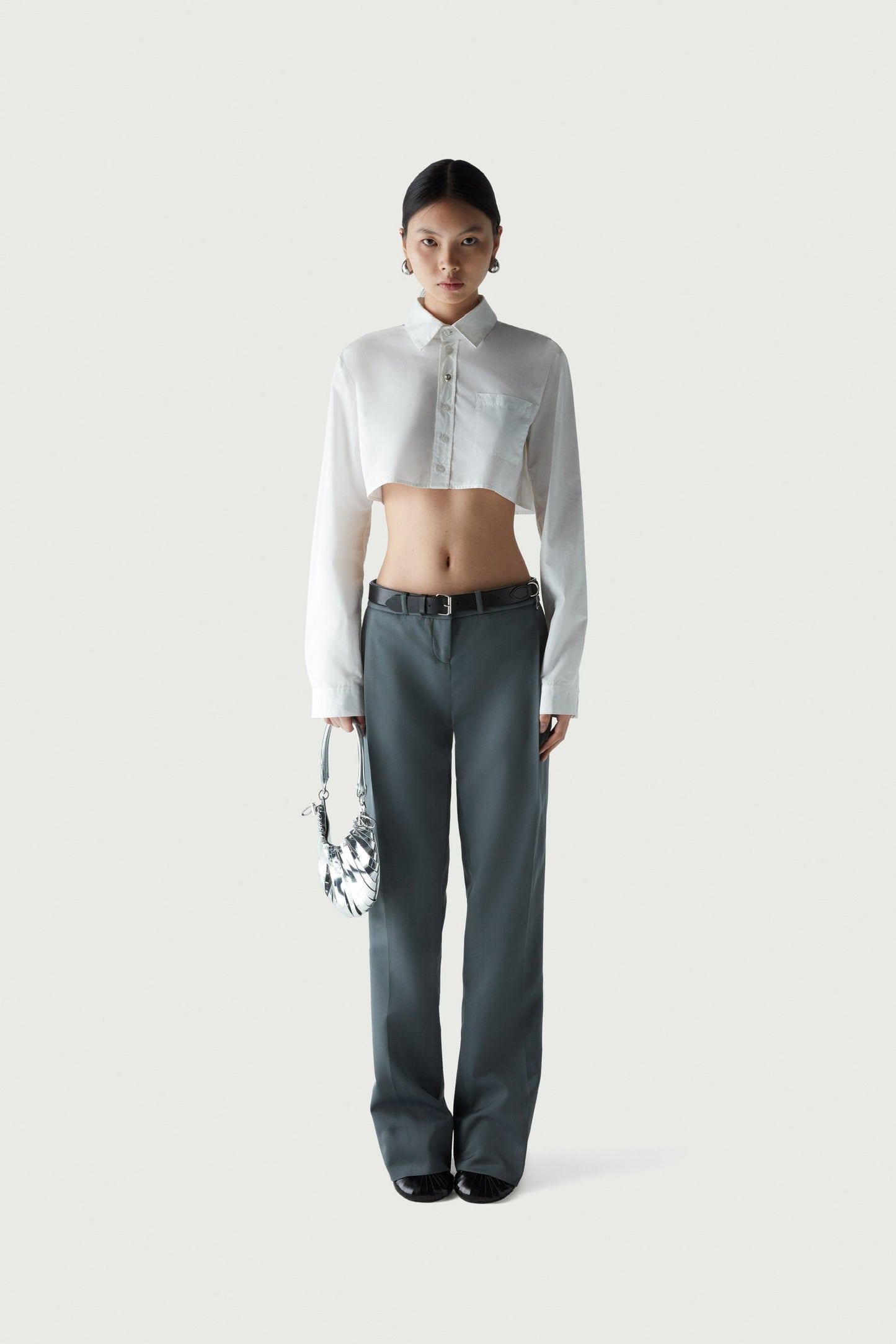 COPERNI Cropped Shirt