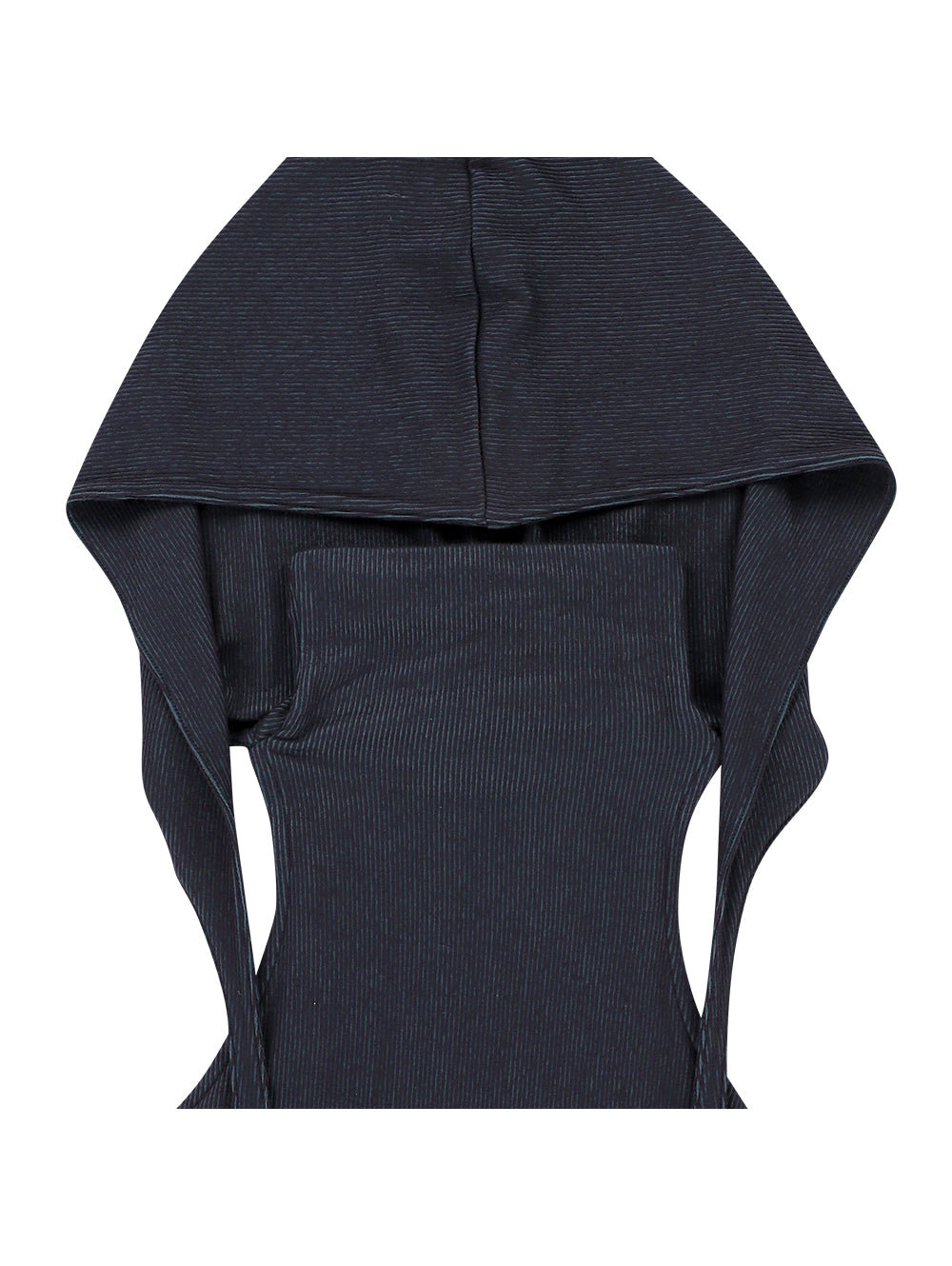 TUOMIO Bohemian Hood Sleeveless Navy