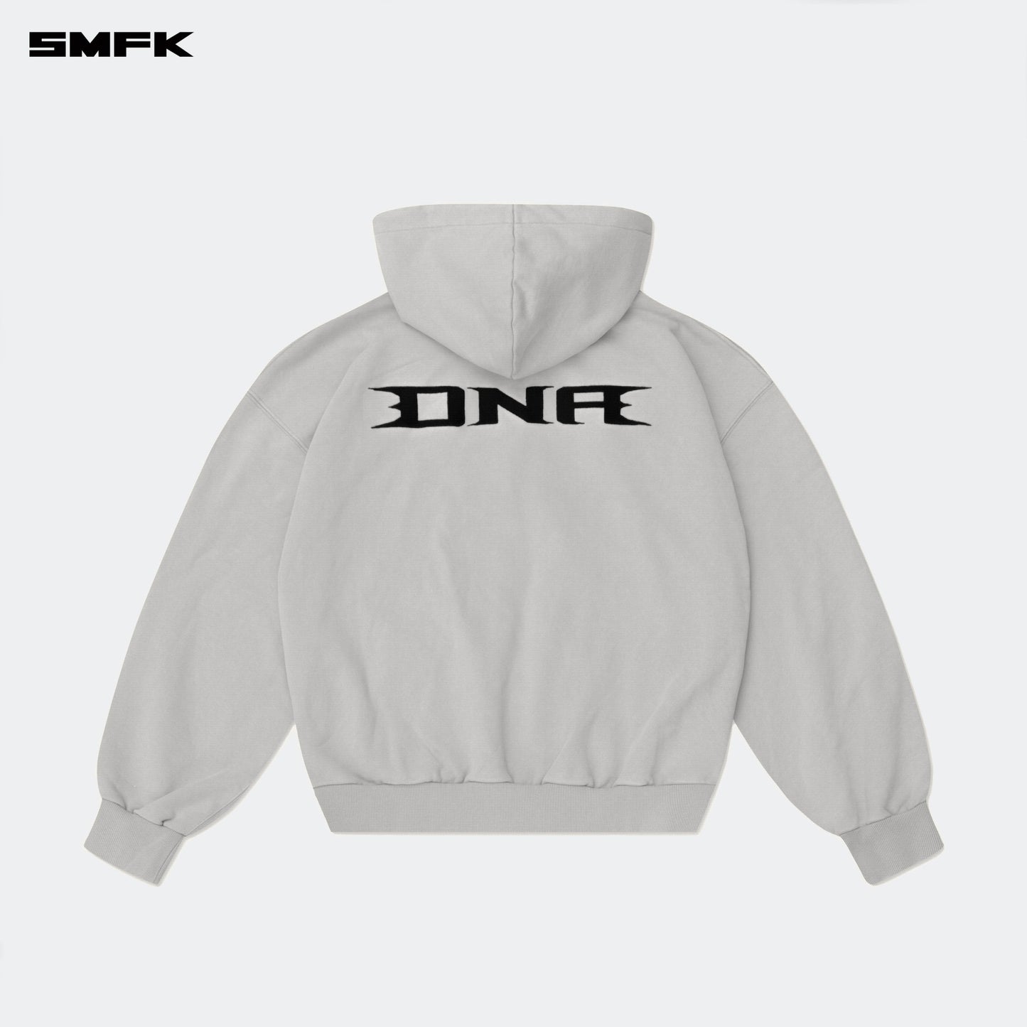 SMFK Future Genes Loose Hoodie Jacket Gray