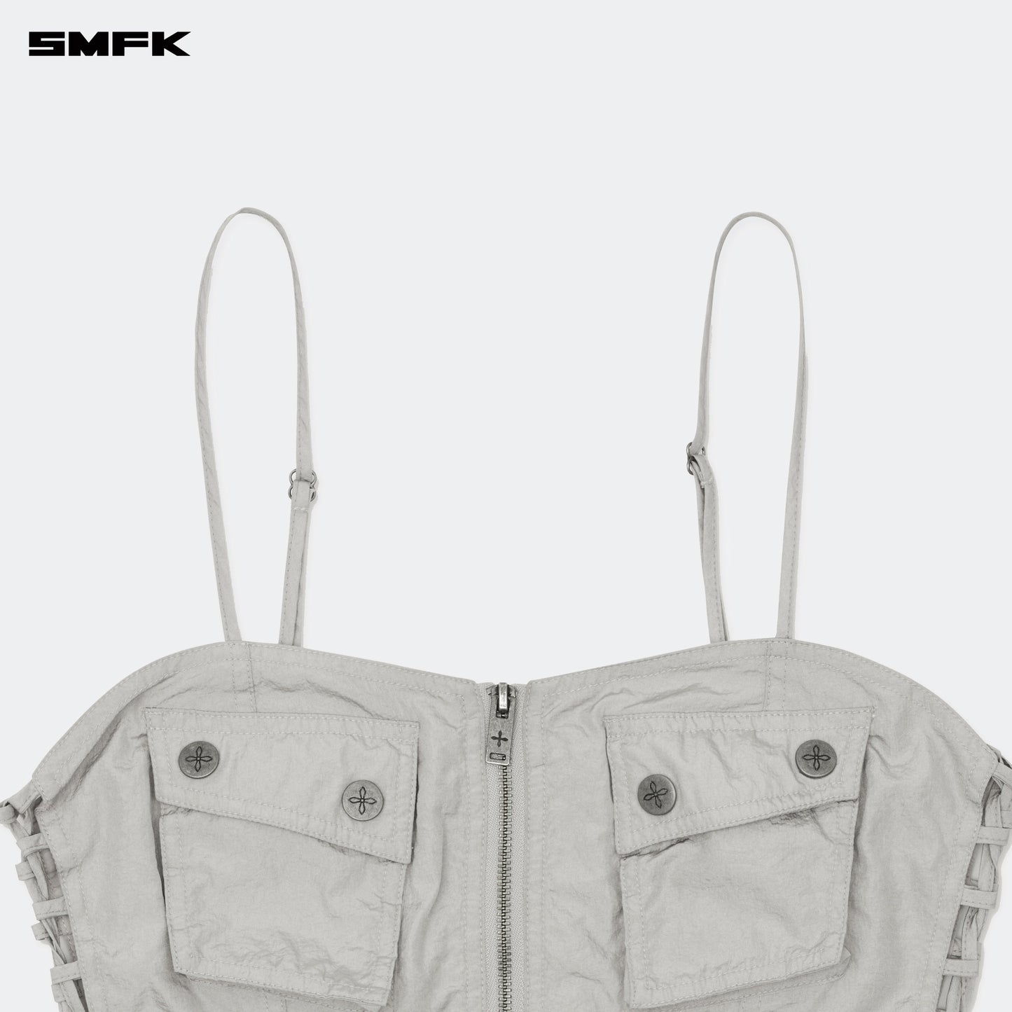 SMFK FUTURE Storm Utility Tank Top Silver