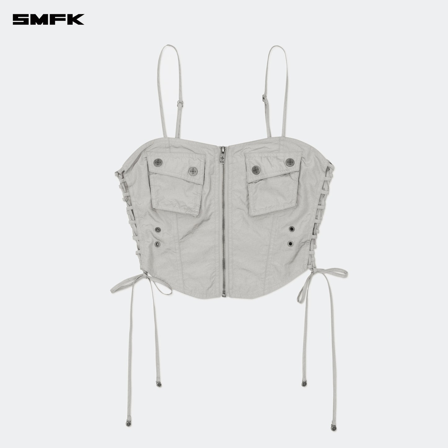 SMFK FUTURE Storm Utility Tank Top Silver