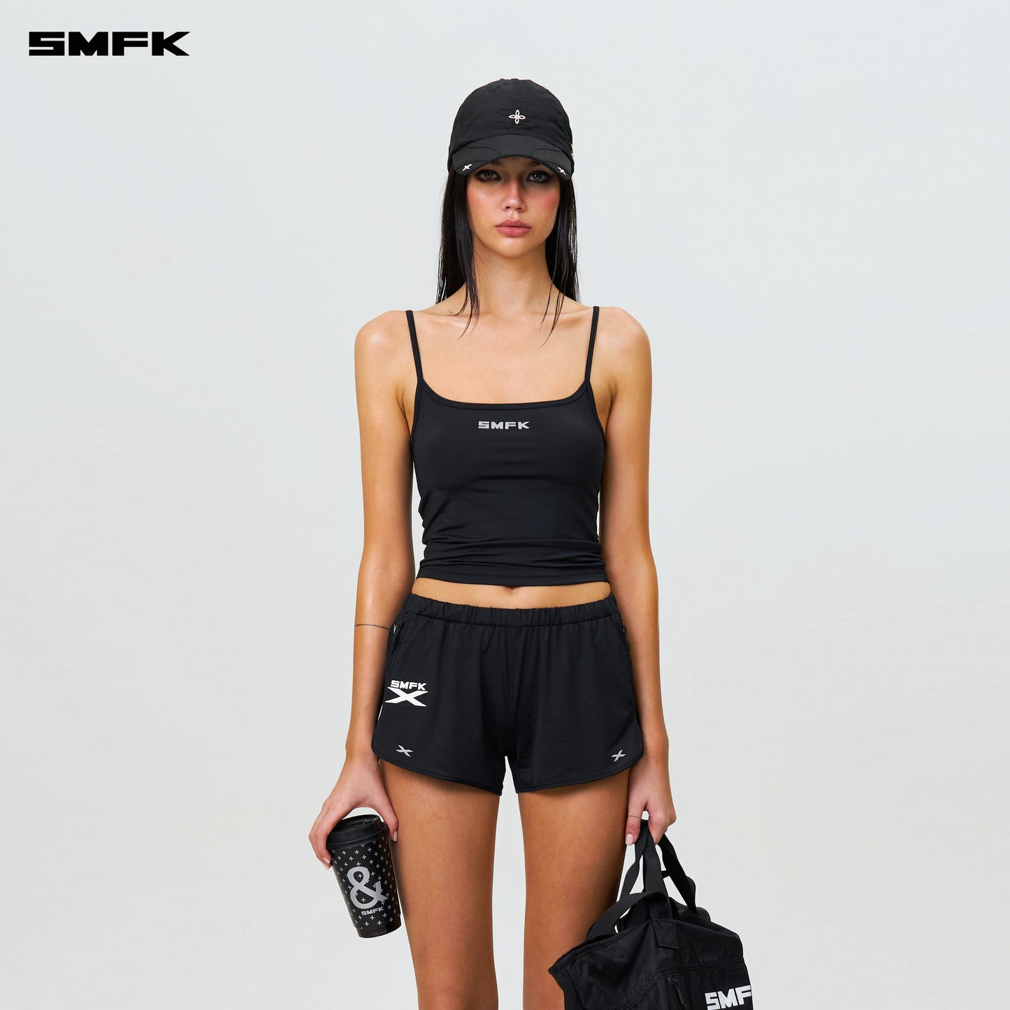 SMFK FUTURE X Extreme Sports Strap Top Black